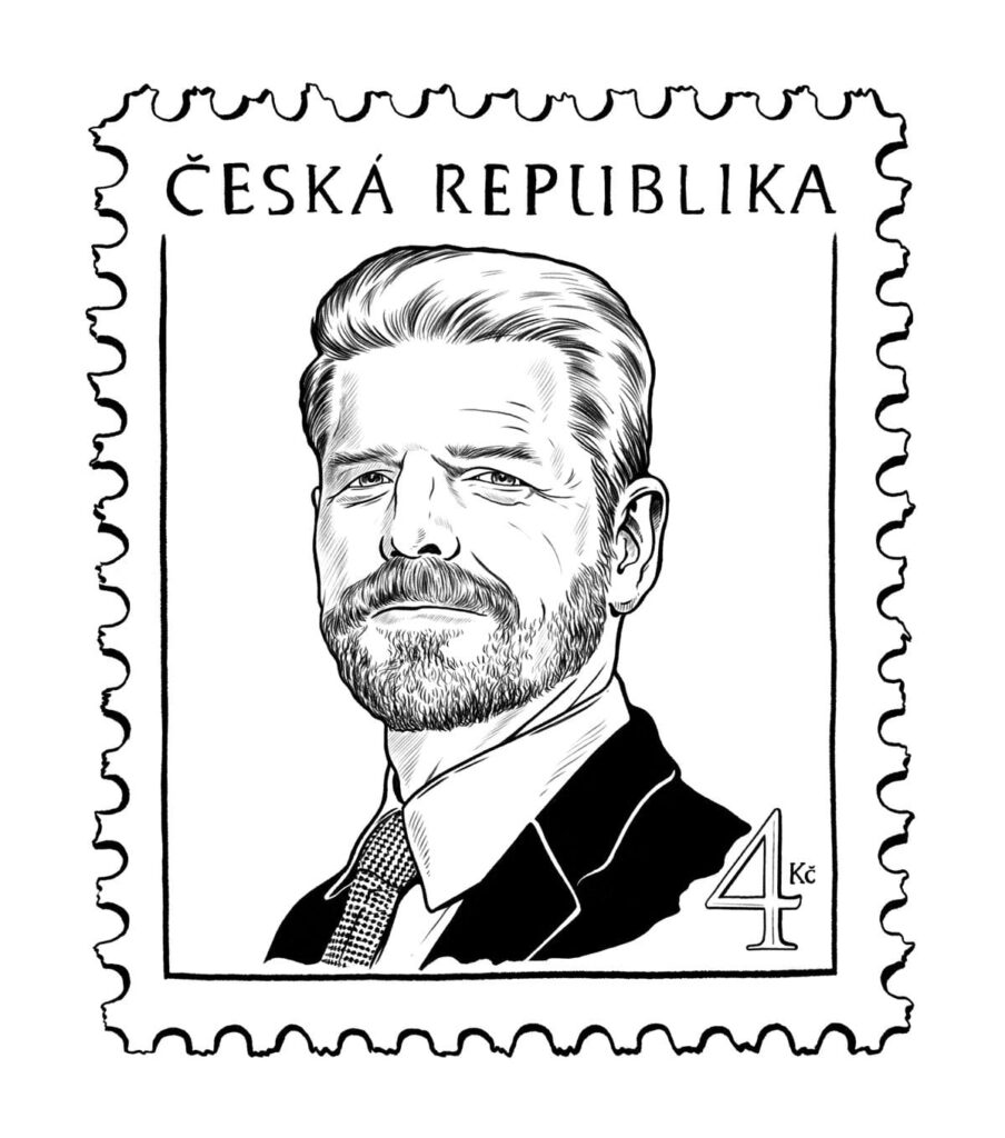 Alice Slavicek | Postage stamp Petr Pavel